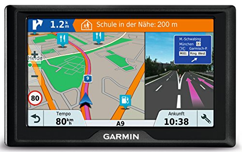 Garmin Drive 51 Central EU LMT-S - Navegador GPS con mapas de por vida y tráfico vía móvil (pantalla de 5", mapa Europa completo)