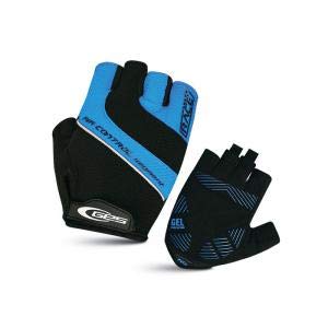 GES Guantes Cortos Race Negro-Azul - Talla: L