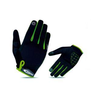 GES Guantes Largos Gel Pro Amarillo Flúor/Negro - Talla: L