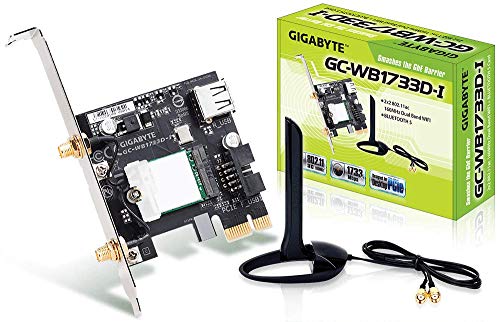 Gigabyte GC-WB150 Interno WLAN/Bluetooth 150Mbit/s adaptador y tarjeta de red - Accesorio de red (Interno, Inalámbrico y alámbrico, PCI-E, WLAN/Bluetooth, IEEE 802.11n, 150 MBit/s)