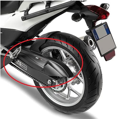 Givi MG5126 Guardabarros cubrecadena de ABS negro compatible con BMW G 310 GS 2017 2020