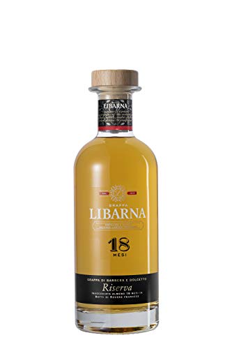 Grappa Libarna - Barbera e Dolcetto Riserva - Botella de licor Italiano 700ml