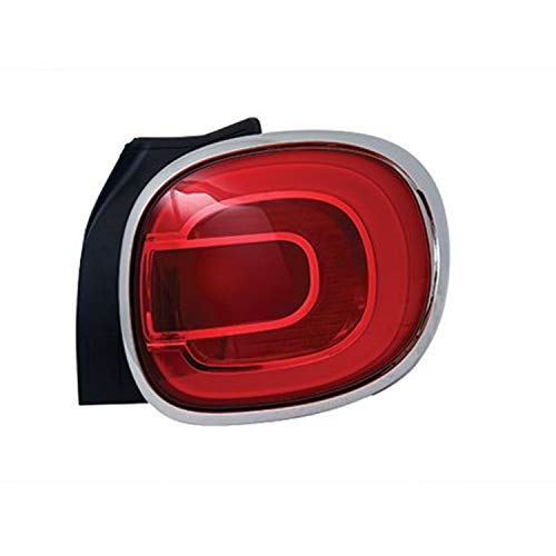Grupo óptico trasero izquierdo sin portalámparas de LED, compatible con Fiat 500L desde 06/2017.