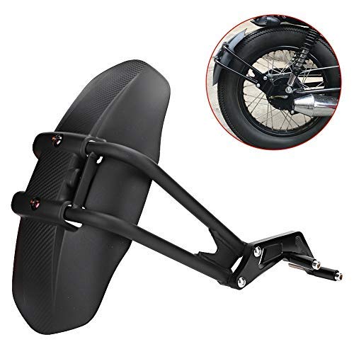 Guardabarros trasero de la motocicleta-Cubierta trasera de la motocicleta Guardabarros trasero Protector de la aleta Impermeable Compatible con Honda Click150