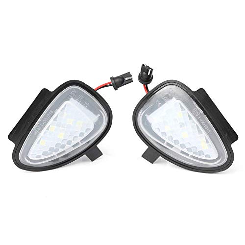 GZLMMY 1 par de lámparas laterales de espejo retrovisor LED sin errores para Golf 6 Touran