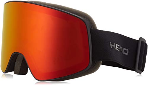 Head Horizon Fmr - Gafas de esquí, otoño/Invierno, Unisex Adulto, Color Amarillo, Rojo, tamaño Talla única