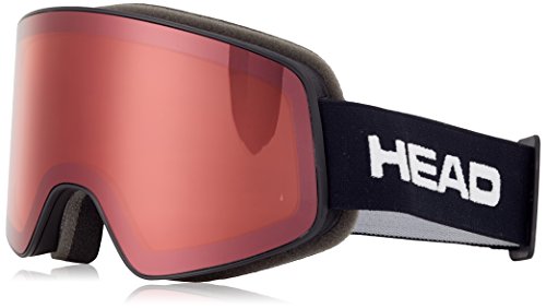 Head Horizon TVT Gafas de esquí, otoño/Invierno, Unisex, Color Rojo, tamaño Talla única