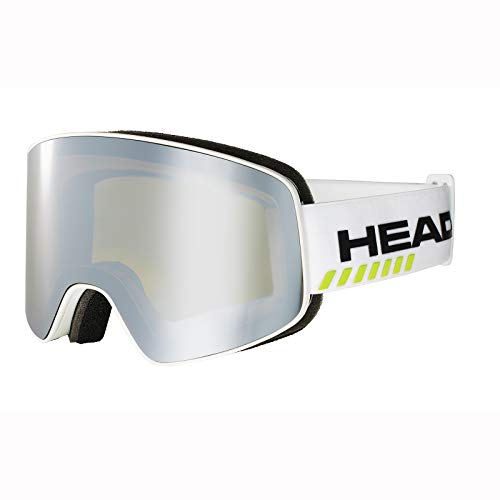 HEAD – Máscara de esquí Horizon Race White + Sparelens Hombre – U – Blanco