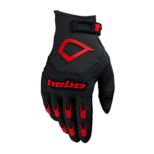 Hebo HE1128RL Guantes, Rojo, L