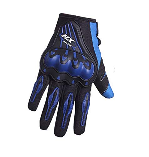 Hx Racing Guantes Moto XL (circunferencia 23,5/25 cm)