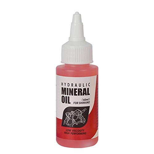 IrahdBowen Aceite Mineral para Frenos De Bicicleta 60ML Lubricante Fluido para Frenos De Disco Hidráulico Cuidado De La Bicicleta para Shimano para Magura para Tektro Present