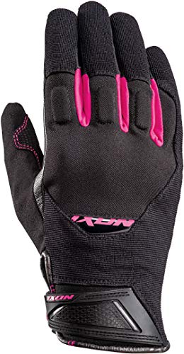 Ixon Guantes de moto Rs Spring Lady negro/fucsia, talla L