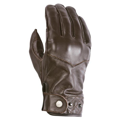 Ixon - Guantes para moto Rs Venge Hp, color marrón, talla M