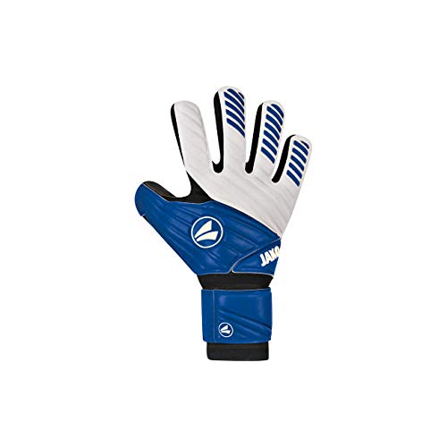 JAKO Champ Supersoft NC - Guantes de Portero, Todo el año, Unisex Adulto, Color Azul/Negro/Blanco, tamaño 10.5