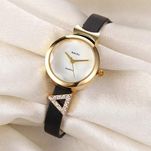 Janly - Reloj de pulsera para mujer, estilo casual, con temperamento, cuarzo salvaje, para el día de San Valentín, Infantil Hombre Mujer Bebé-Niñas Bebé-Niños Unisex infantil, D, L