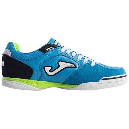 Joma Top Flex Inter Movistar, Zapatilla de fútbol Sala, Blue-Fluor, Talla 10.5 US (44 EU)