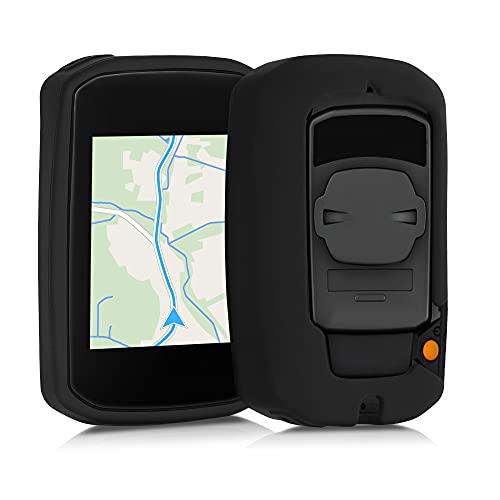 kwmobile Funda Compatible con Bryton Rider 15 Neo - Carcasa de Silicona para GPS - Cover en Negro