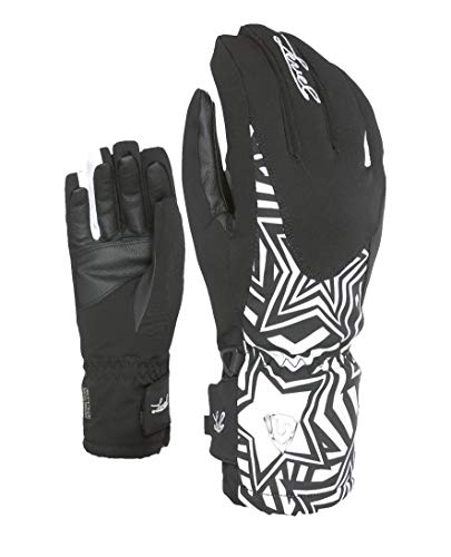 Level Alpine W - Guantes para Mujer, Mujer, 3344WG, Ninja Black, 6 - XXS