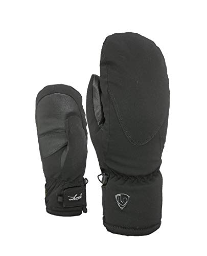 Level Alpine W Mitt Guantes Mujer, Black, 6.5