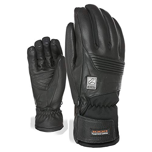 Level Bomber Guantes, Hombre, Black, 7,5