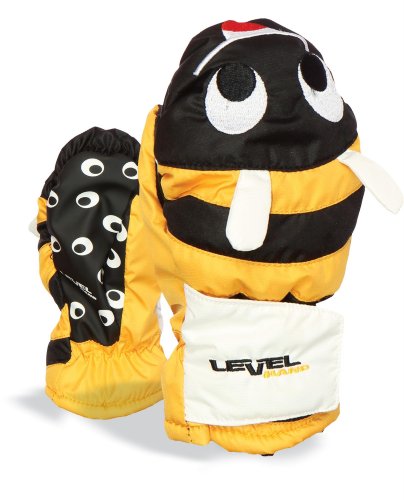 Level Childrens - Guantes Infantil, Color Amarillo