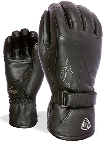 Level Classic W Guantes, Mujer, Black, 8,5