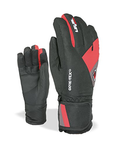 Level Force – Guantes de esquí para niño Rojo FR: 8 años (Talla Fabricante: 4,5)