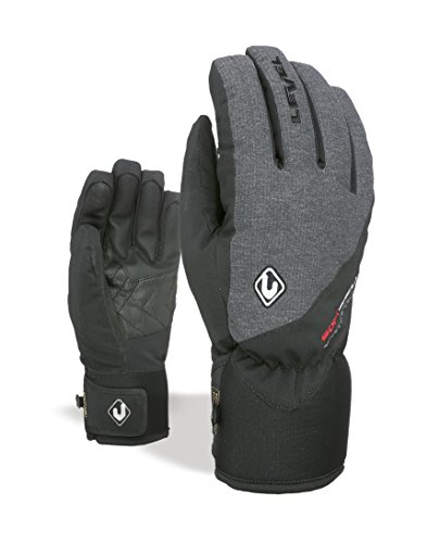 Level Force Guantes Hombre, Otoño-Invierno, Hombre, Color Antracita, tamaño 8,5