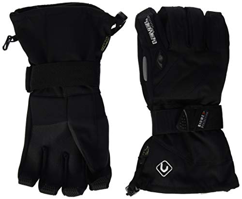 Level - Guantes de esquĂ­ para Hombre, tamaĂ±o 8,5 UK, Color 01 Negro