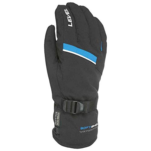 Level Hero Guantes de Invierno para Hombre, Azul Claro, 10/XXL