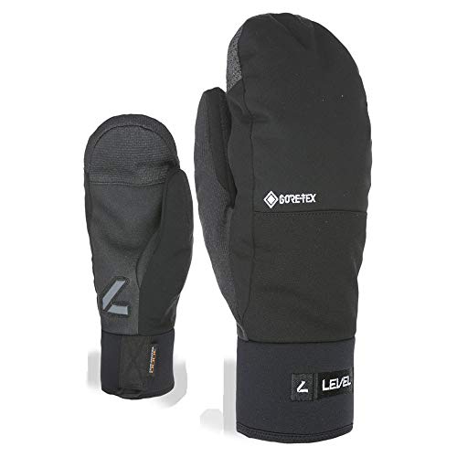 Level Matrix Guantes, Hombre, mitt Gore-Tex Anthracite, 7,5