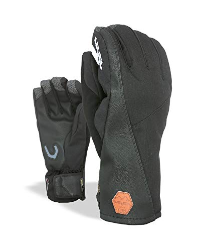 Level Matrix Hombre Duo Guantes, Hombre, 1125UG, Negro, 8,5