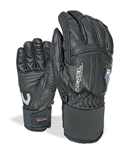 Level Niveles Off Piste Leather â“ Guantes para Hombre, Invierno, Hombre, Color Negro, tamaĂ±o XXL