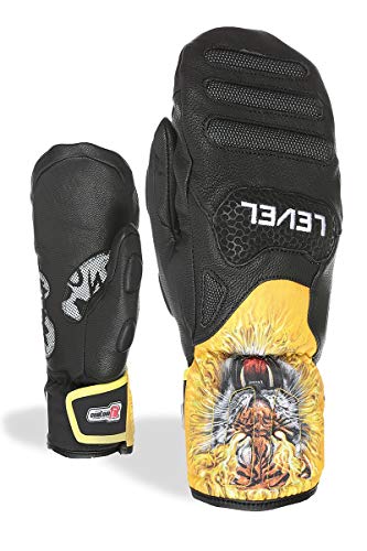 Level Sq Jr CF Guantes, Niños, mitt Black, 5