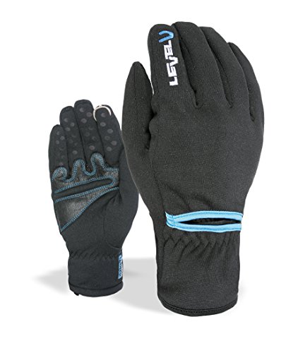 Level Trail Polartec I-Touch - Guantes de esquí para Hombre, Color Negro, Talla 2XL