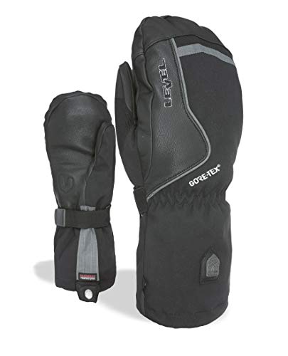 Level Unisex - Adulto Heli Mitt GTX Guantes de Invierno Negro 9/L