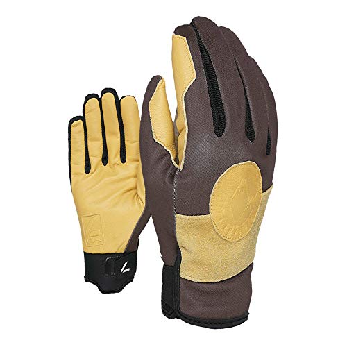 Level Unisex - Adultos Pro Rider Guante de Invierno PK Brown, 8/M