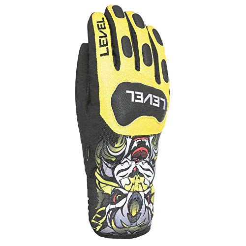 Level Unisex - Adultos Race Guantes de Invierno Yellow, 7 Jr XXL