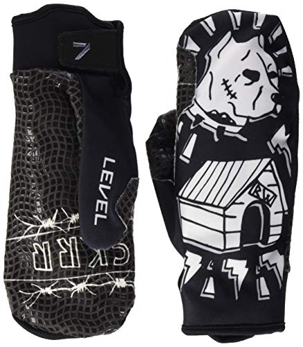 Level Unisex - Adultos Web Mitt Invierno Guantes, PK Black, 7/S