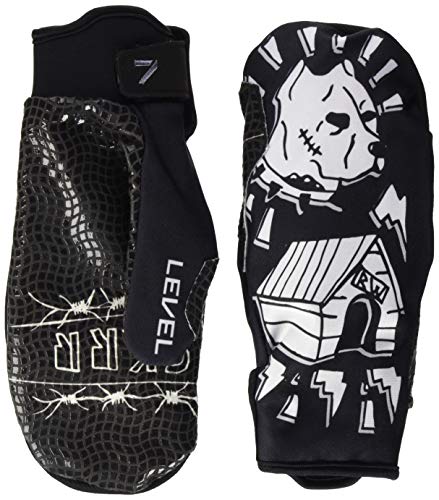 Level Unisex - Adultos Web Mitt Invierno Guantes, PK Black, 8/M