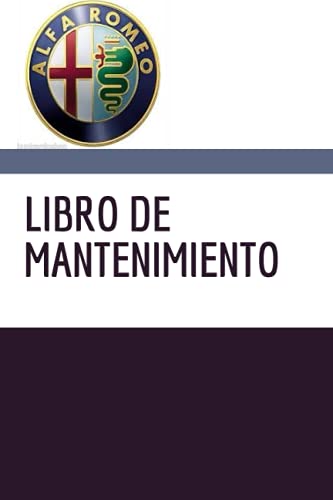 libro de mantenimiento: libro de mantenimiento ALFA-ROMEO