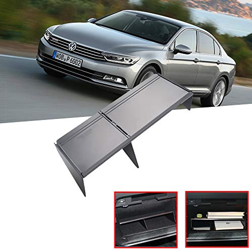 linfei Para Volkswagen Passat B8 2015~2020 Coche Copiloto Guantera Accesorios De Almacenamiento Clasificación Interna Consola De Partición Ordenación