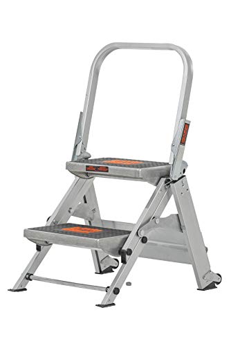 Little Giant 10210BA 2 Safety 2, aluminio, 2 peldaños