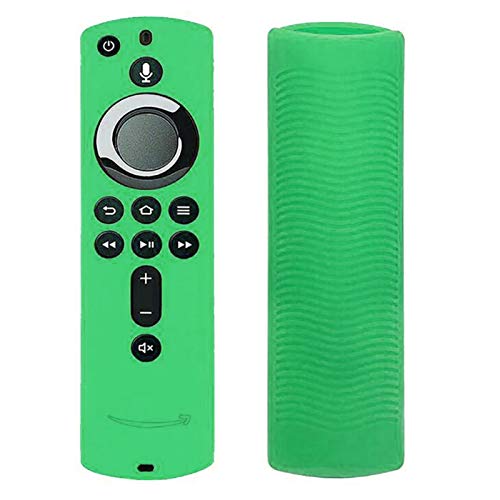 Luoji Funda De Silicona para Fire TV Stick 4K, Funda para Mando A Distancia para Fire TV Cube, Funda Protectora De Silicona Antideslizante para Control Remoto