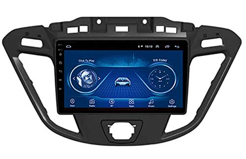 LYHY Android Car Stereo Radio Double DIN Sat Nav Compatible con Ford Custom/Transit 2013-2018 Navegación GPS Reproductor Multimedia con Pantalla táctil de 9 Pulgadas Receptor de Video con 4G RDS DSP