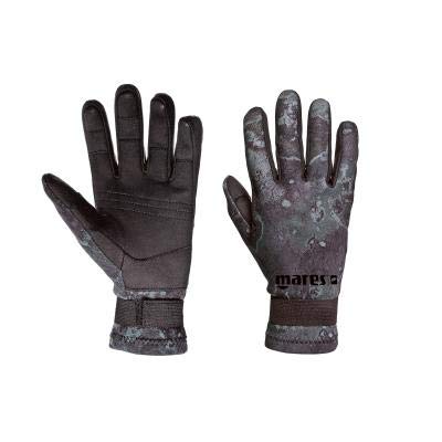 Mares 422667 422667-Guantes de Buceo Neopreno Camo Black Amara 20 Talla XL, Adultos Unisex, Negro