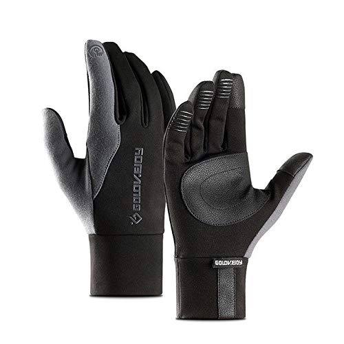 meilian Mens Unisex Leather Gloves Touch Screen Thinsulate Lined Warm Gloves