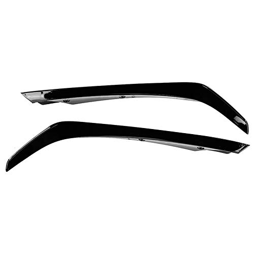 MFQO Spoiler Delantero, Frente Bumper Bumper Splitter Spoiler Canard para Mercedes Benz W176 A-Class A180 A200 A220 A250 AMG A45 2016-2018