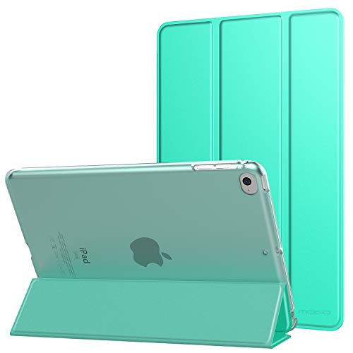 MoKo Compatible con New iPad Mini 5th Generation 7.9" 2019/iPad Mini 4 2015 Funda, Delgado y Ligero Protector con Magnética Función de Cargar/Par y Auto Sueño/Estela - Menta Verde