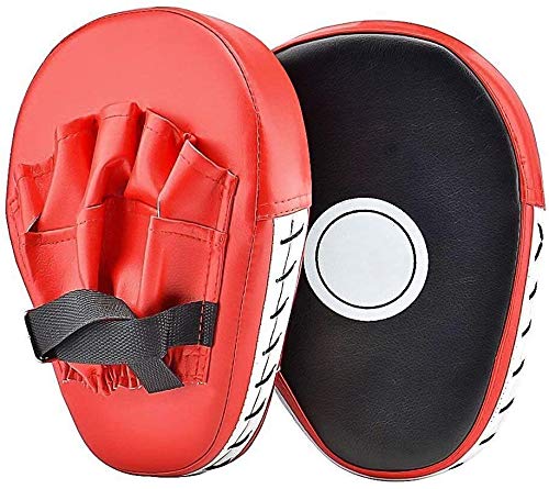 N\C Manoplas de puñetazo, Manoplas de Enfoque Almohadillas de Boxeo de Cuero de PU Guante de manopla para Entrenamiento de Enfoque de Karate